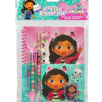 Gabby's Dollhouse Skrivesæt m. Multifarvet Kuglepen