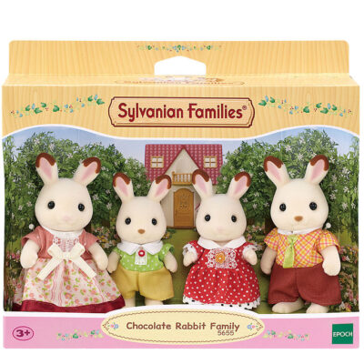 Sylvanian Families - Chocolate Rabbit Family - 5655