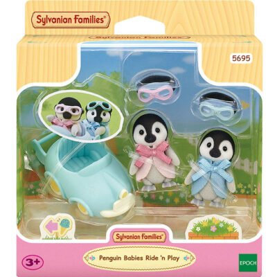 Sylvanian Families - Baby pingviner Cykel & Legesæt (5695)