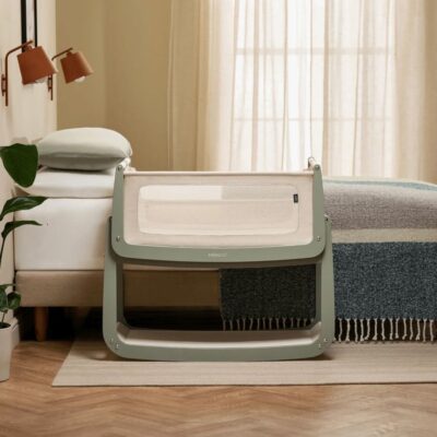 Snüz SnuzPod 5 Bedside Crib, Sage