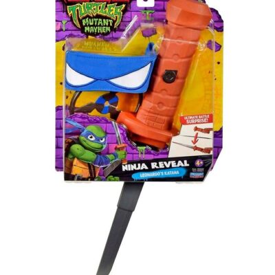 Turtles Udklædning - Ninja Reveal - Leonardos Katana