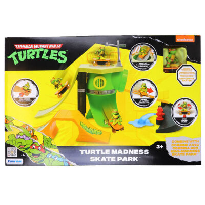 Turtles Legesæt - Turtle Madness Skate Park