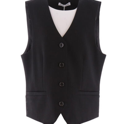 Designers Remix Vest - Zoe - Black