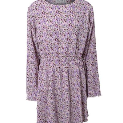 Hound Kjole - Plissé - Flower Print
