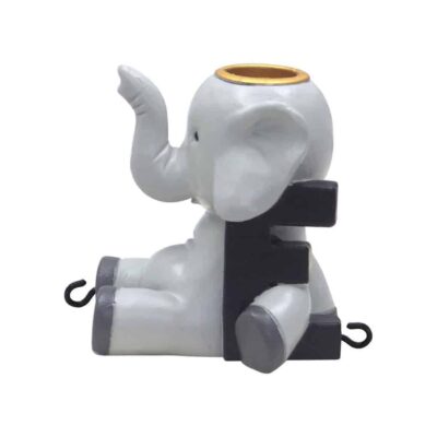Kids By Friis E Bogstav Med Elefant Til Navnetog