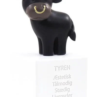KIDS by FRIIS - Stjernetegn sparebøsse med tekst - Tyren - 15 cm x 10 cm