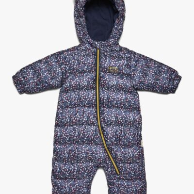 Petite Chérie Atelier Elise Babyflyverdragt, Navy Flower, 86