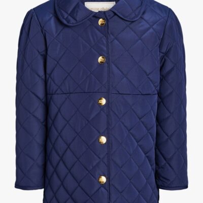Petite Chérie Atelier Jolie Quiltet Jakke, Peacoat, 80