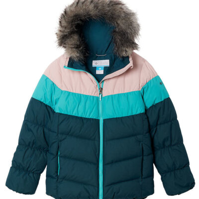 Columbia Dynejakke - Arctic Blast II - Rosa/Turkis/Blå