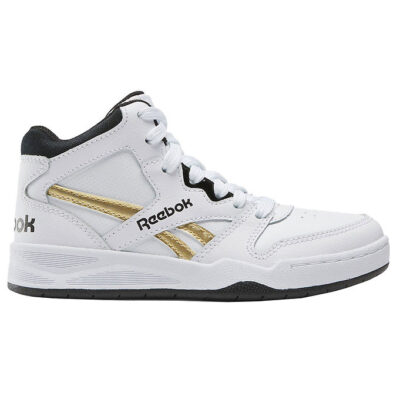 Reebok Classic Støvler - BB4500 Court - Hvid m. Sort/Guld
