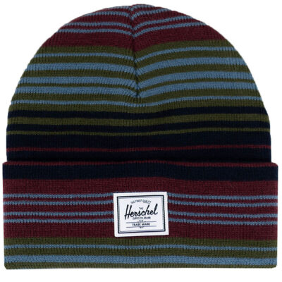 Herschel Hue - Strik - Elmer - Steel Blue/Port Multi Stripe