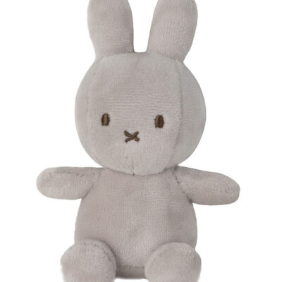 Bon Ton Toys Bamse - 10 cm - Lucky Miffy Sitting - Grå