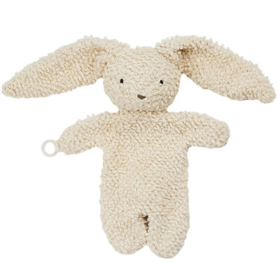 Smallstuff Nusseklud - 25x29 cm - Kanin - Off White Bouclé