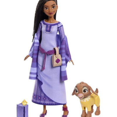 Disney Wish Dukke - 29 cm - Asha m. Star og Valentino
