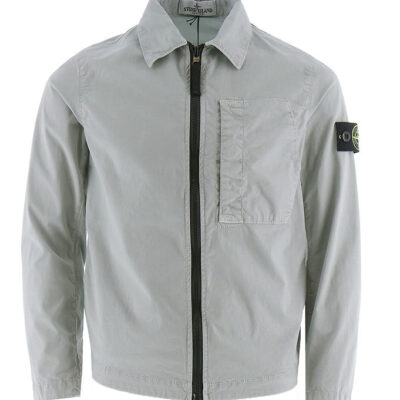 Stone Island Jakke - Overshirt - Pearl Grey