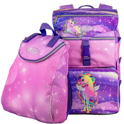 Jeva Skoletaske - Beginners - Unicorn Friends