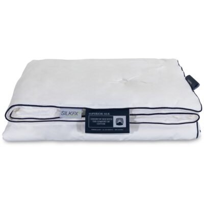 Sval sommer dobbeltsilkedyne med 100% langfibret silke - 200x220 cm - Nordic comfort Superior