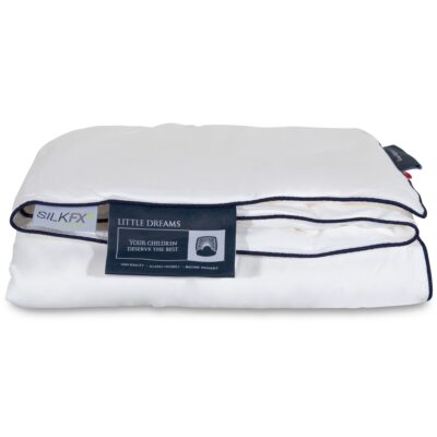 Junior silkedyne - Helårs lun - 100% silkefyld - 115x130 cm - Nordic Comfort