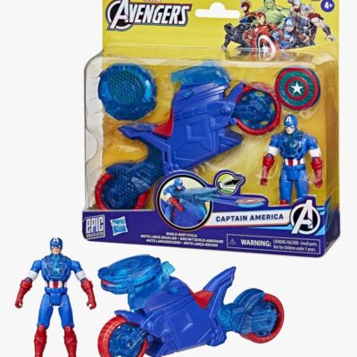 Marvel Avengers Captain America Actionfigur Shield-Shot Cycle