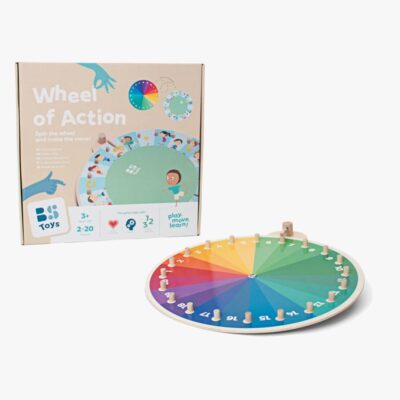 BS Toys Wheel of Action Spil