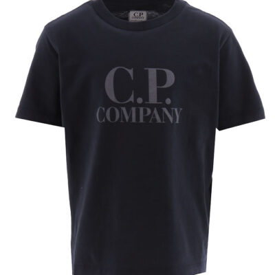 C.P. Company T-shirt - Total Eclipse Blue m. Print