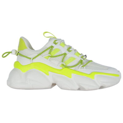 Steve Madden Sko - Spectator - Hvid/Neon Yellow