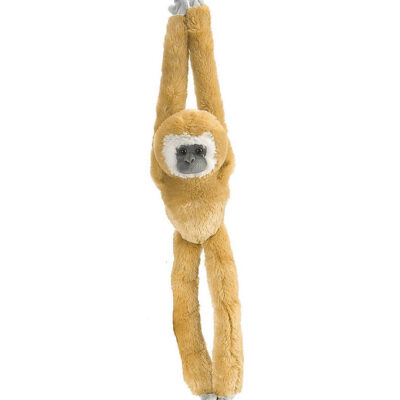 Wild Republic Bamse - Hænge Abe - 18x55 - Hvidhåndet Gibbonabe