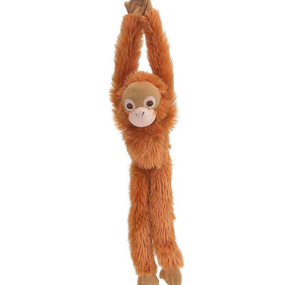 Wild Republic Bamse - Hænge Abe - 18x55 - Orangutang