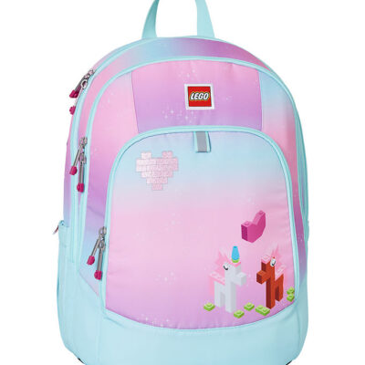 LEGO® Iconic Sparkle Skoletaske - Blå/Pink