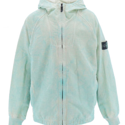 Stone Island Jakke - Lysegrøn m. Batik