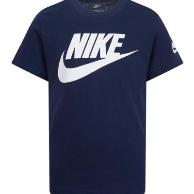 Nike T-shirt - Mørkeblå/Hvid