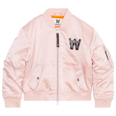Wood Wood Bomberjakke - Pale Pink