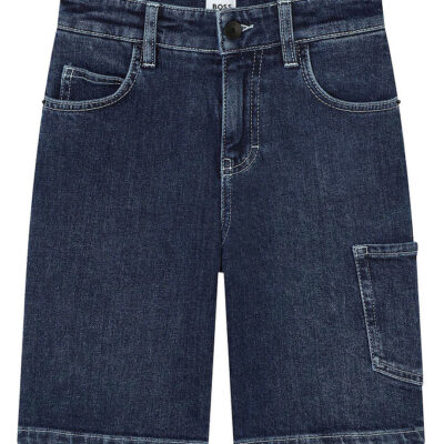 BOSS Denimshorts - Stone Pulverisation