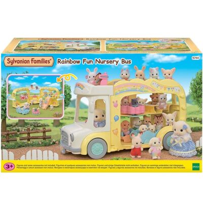 Sylvanian Families - Regnbue Sjov Børnehave Bus (5744)