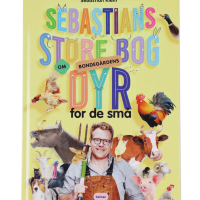 Forlaget Carlsen Bog - Sebastians Store Bog Om Bondegårdens Dyr