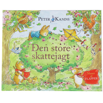 Forlaget Carlsen Bog m. Flapper - Peter Kanin - Den Store Skatte