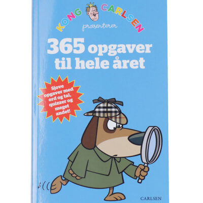 Forlaget Carlsen Opgavebog - Kong Carlsen - 365 Opgaver Til Hele