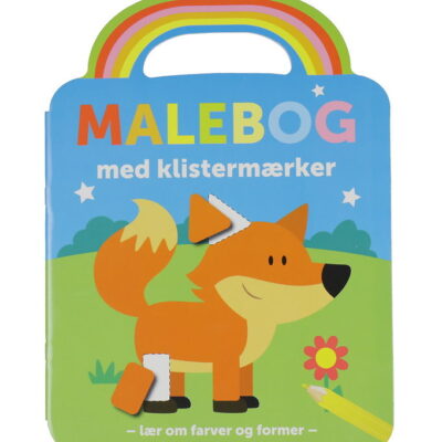 Forlaget Bolden Malebog m. Klistermærker - Ræv