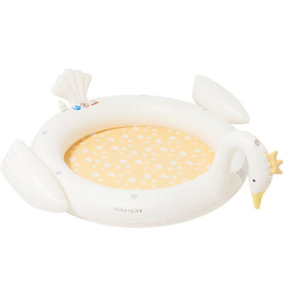 SunnyLife Sprinklermåtte - 135x120 cm - Princess Swan - Multi