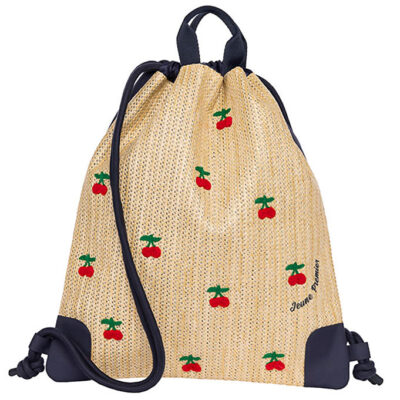 Jeune Premier Gymnastikpose - City Bag - Raffia Cherry