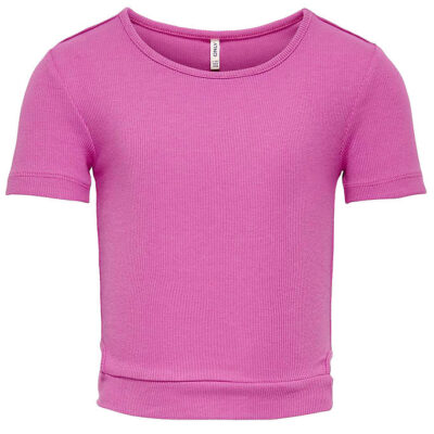 Kids Only T-shirt - Noos - Rib - KogNessa - Rosebud