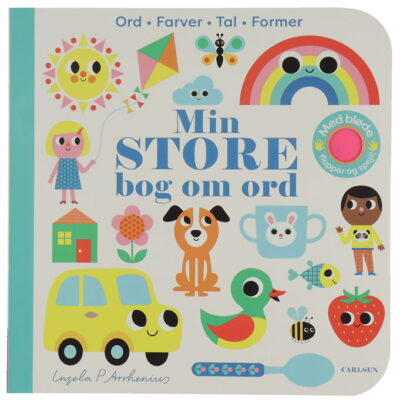 Forlaget Carlsen Billedbog m. Flapper - Min Store Bog om Ord - D
