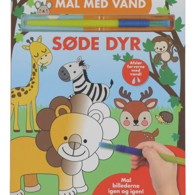 Alvilda Malebog - Mal med Vand - Søde Dyr