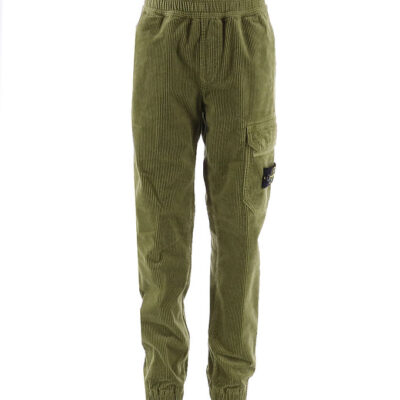 Stone Island Fløjlsbukser - Sage