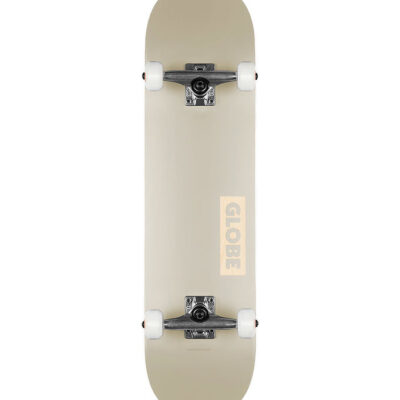 Globe Skateboard - 8'' - Goodstock - Off White