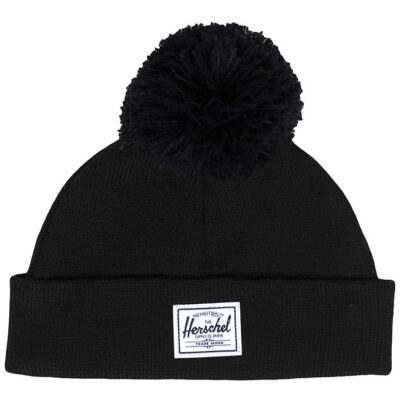 Herschel Hue - Strik - Baby Pom - Sort