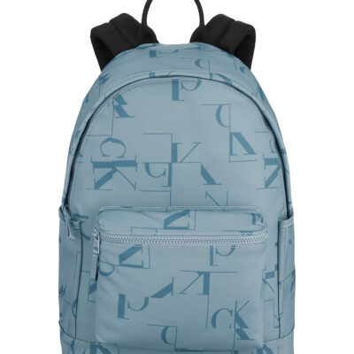 Calvin Klein Skoletaske - City Grid - Faded Denim/Blå