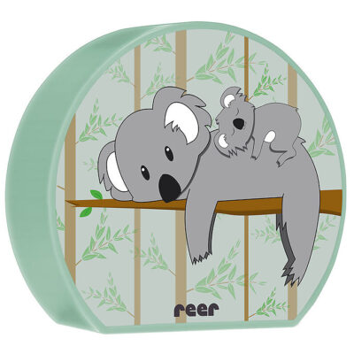Reer Natlampe - Koala - 8,5x2,5 cm - Mintgrøn