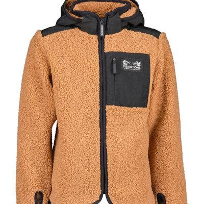 Didriksons Fleecejakke - Exa - Almond Brown
