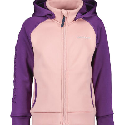 Didriksons Softshelljakke m. Fleece - Corin - Dusty Pink